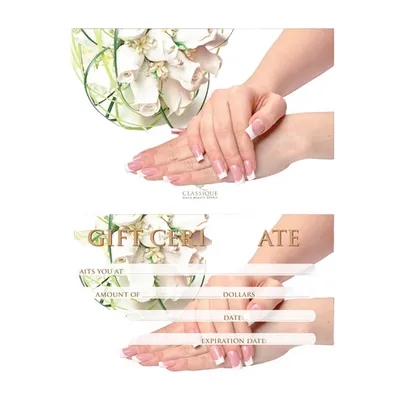 Gift Certificate Booklet - 50 pgs - GC123