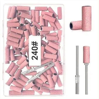 Mini Sanding Bands - Pink - 50 ct - F - #240