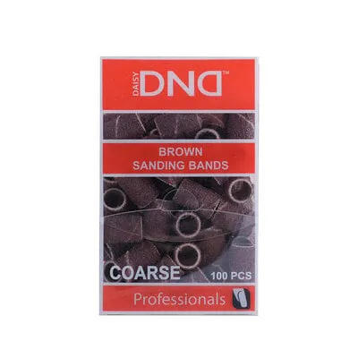 Brown Sanding Bands - Coarse - 100 pcs