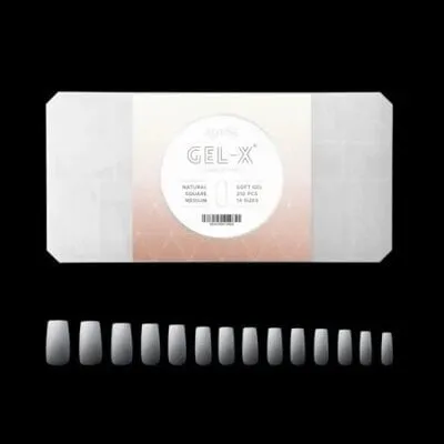 Ombre Tip Box - Natural Square - Medium