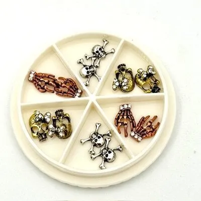Art Pack #400 - Gold/Silver Skulls