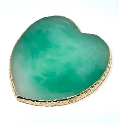 Rock Plate Palette - Heart - Turquoise