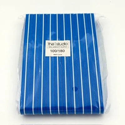 File Buffer - 100/180 - Blue - 10 ct