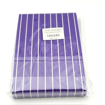File Buffer - 180/240 - Purple - 10 ct