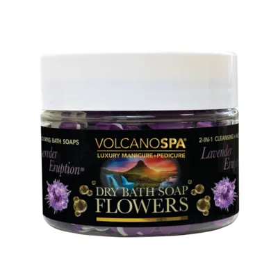 Volcano Spa - Dry Bath Soap Flowers - 12 oz - Lavender