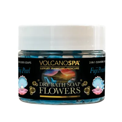 Volcano Spa - Dry Bath Soap Flowers CBD - 12 oz - Fuji Pearl