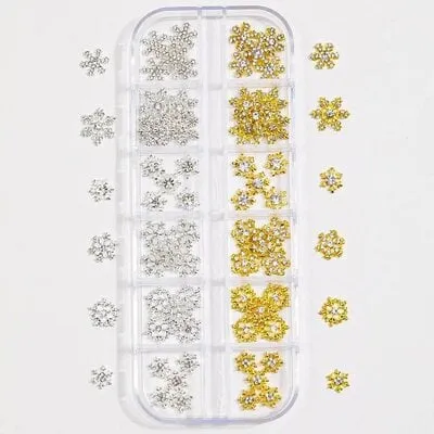 Art Pack #625 - Snowflakes - Silver Gold