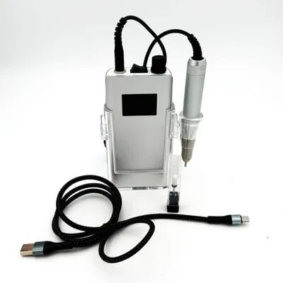 NAD - Portable Nail Drill - 40k RMP - 65 watts - Silver