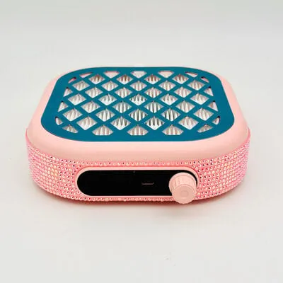 NAD - Nail Dust Collector - 30W - Pink Rhinestone