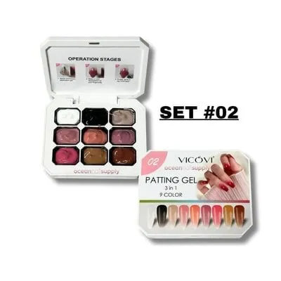 Vicovi - Patting Gel Art Palette - 02