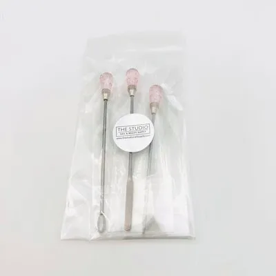 Mixing Tools - 3 pcs - Pink