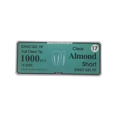 Gel Tips - Full Almond Short