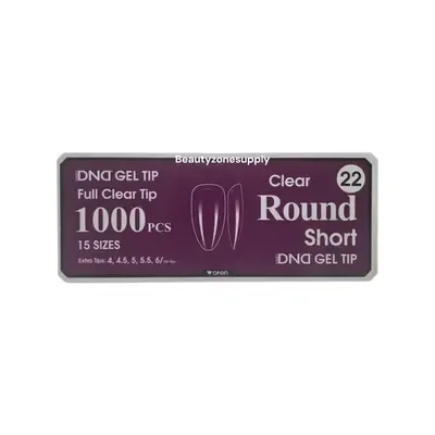 Gel Tips - Full Round Short