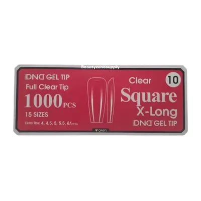 Gel Tips - Full Square X-Long