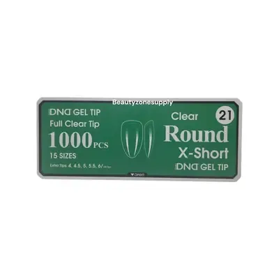Gel Tips - Full Round X-Short