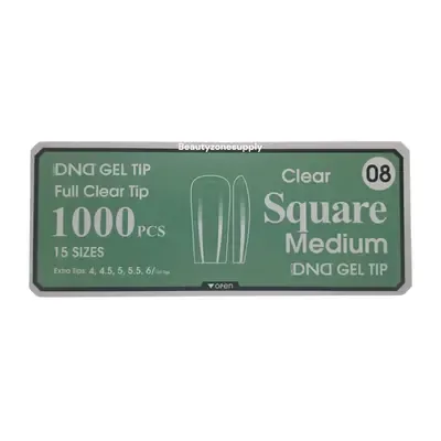 Gel Tips - Full Square Medium