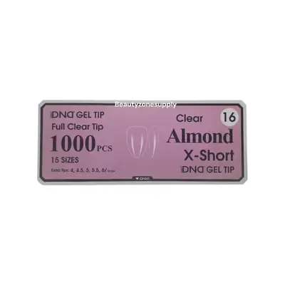 Gel Tips - Full Almond X-Short