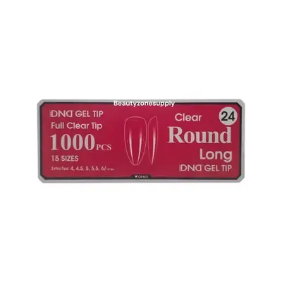 Gel Tips - Full Round Long