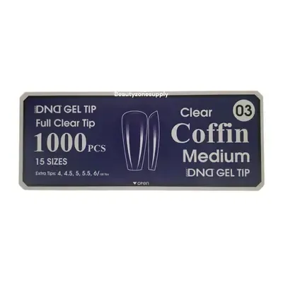 Gel Tips - Full Coffin Medium