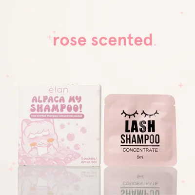 Shampoo Concentrate Packets - Rose - 5 ct.