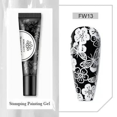 Stamping Gel Polish - 13 - White