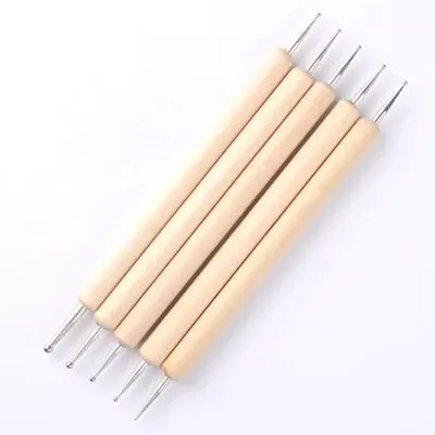 Dotting Tools - Wood - 5 pcs