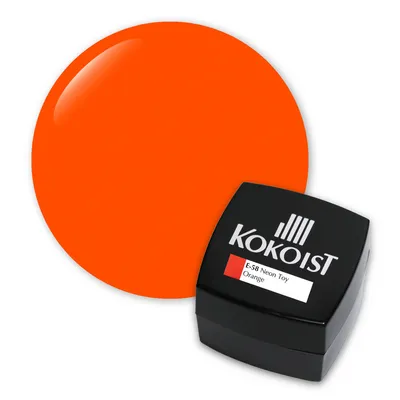 E058 - Neon Toy Orange Gel