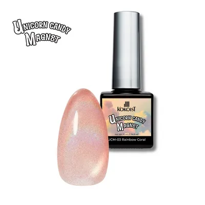 Unicorn Candy Magnet - 03 Rainbow Coral - 10ml