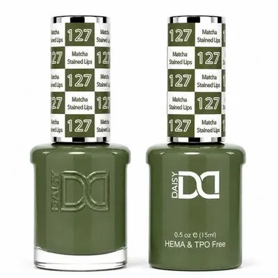 127 - Matcha Stained Lips - Duo Polish