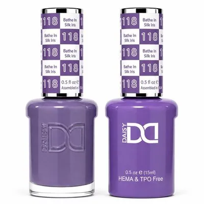 118 - Bathe In Silk Iris - Duo Polish