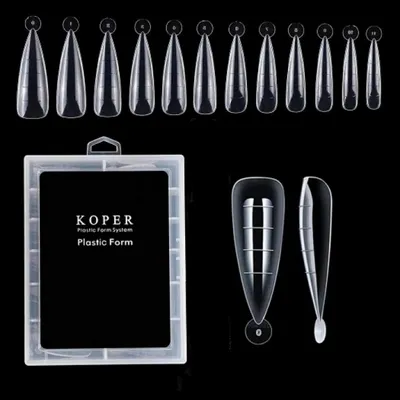 Koper - Full Cover Dual Form Tips - Square - 120 pcs