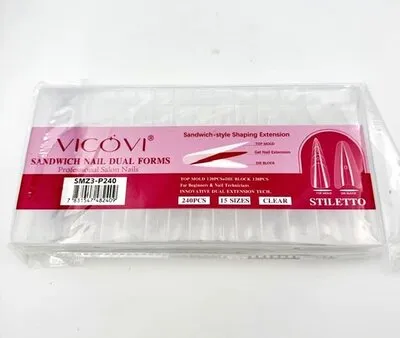 Vicovi - Sandwich Nail Dual Forms - Stiletto