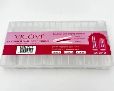 Vicovi - Sandwich Nail Dual Forms - Round