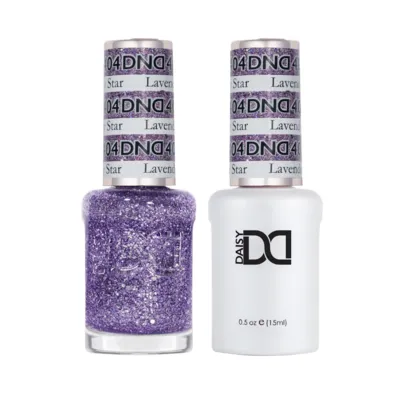 404 - Lavender Daisy Star - DUO Polish