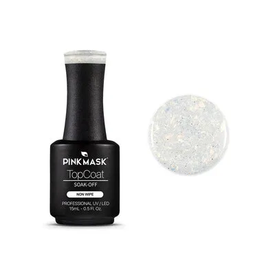 Gel Top Coat 028 - Gold Diamond #1