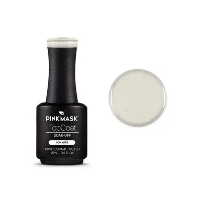 Gel Top Coat 042 - Gold Diamond Matte #4