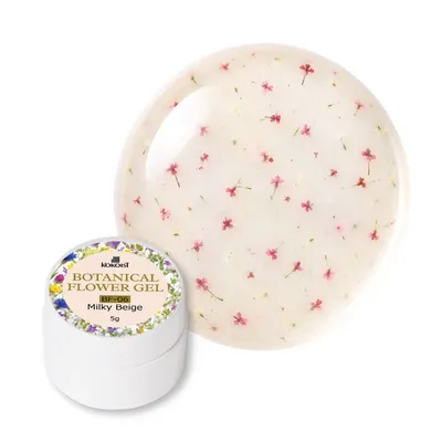 Botanical Flower Gel - Milky Beige - 5g