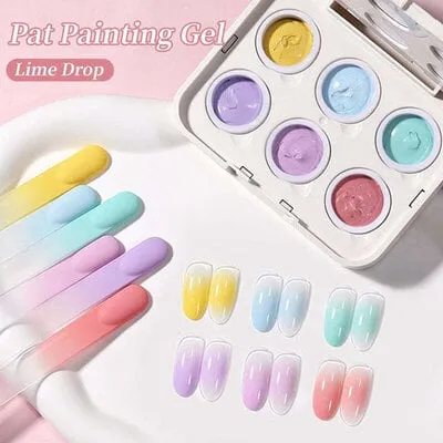 Cushion Patting Gel Palette - Lime Drop