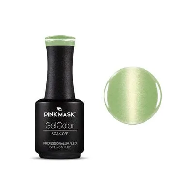 Gel Polish - Pastel Cat Eye - Pistacchio Glow