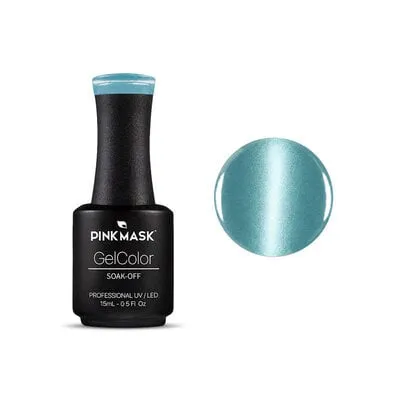 Gel Polish - Pastel Cat Eye - Seafoam Gleam