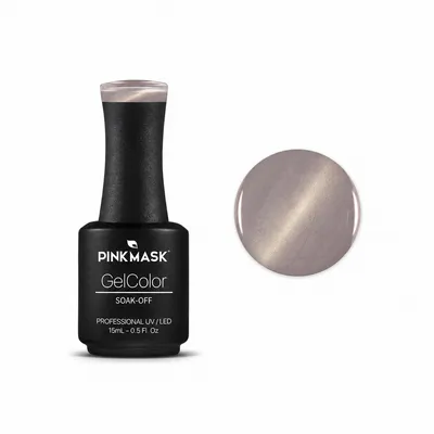 Gel Polish - Crystal Nude Cat Eye - Crystal Mauve